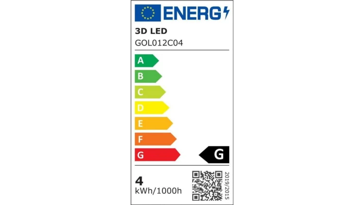 Żarówka LED 4W E14 Kulka 310lm Ciepła 3000K / GOL012C04