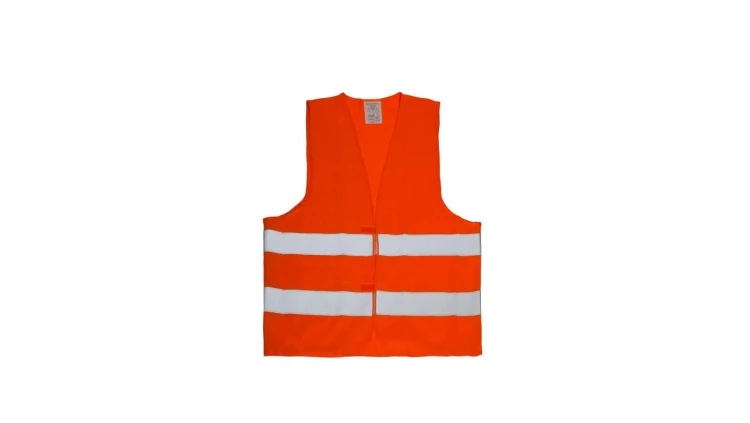 Kamizelka Ostrzegawcza Odblaskowa Pomarańczowa rozm. L