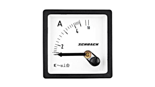 Amperomierz 48x48mm, 5A AC, pomiar bezpośredni
