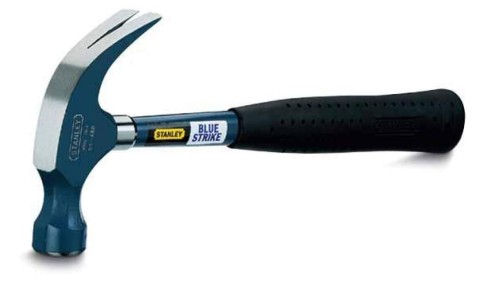 Młotek blue strike ciesielski z trzonkiem stal. 450g l