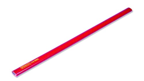 Ołówek 176mm ciesielski hb czerwony