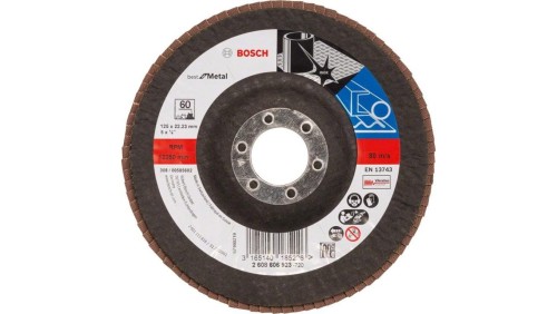 Lamelka wygięta granulacja 60 125mm