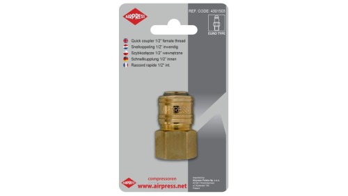 Szybkozłącze z gwintem wewnętrznym 1/2