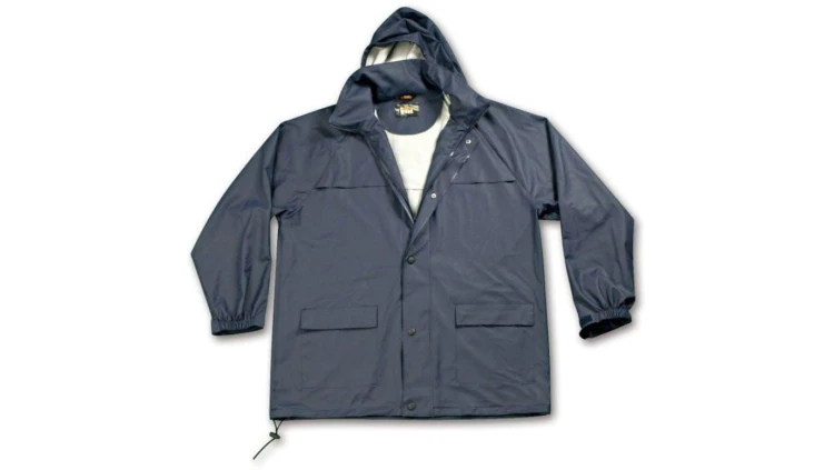 Kurtka robocza wodoodporna pcv niebieska xxl