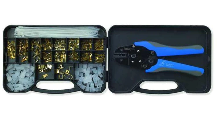 Zestaw szczypce 531, 0.5-2.5mm2+końcówki szybkozłączek