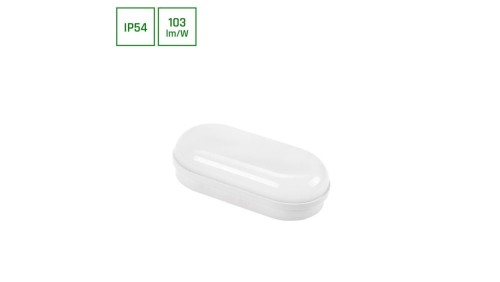 Oprawa kanałowa TECHNIC 8W 850lm 4000K IP54 IK10 157x80x46mm biały