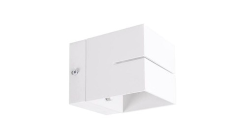 Lampa ścienna kinkiet dekoracyjny ELTON G9 biały 03956 STRUHM
