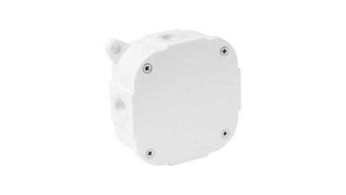 Puszka n/t hermetyczna pusta 88x88x40mm IP44 biała