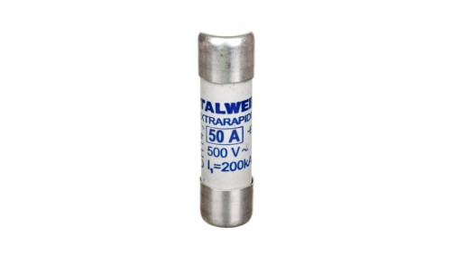 Wkładka bezpiecznikowa cylindryczna 14x51mm 50A aR 500V CH14UQ 002635019