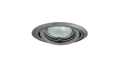 Kanlux oprawa sufitowa wpuszczna ARGUS CT-2115-GM, grafitowa, regulowana, stal