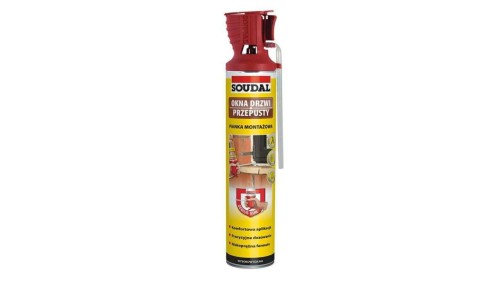 SOUDAL Piana montażowa 770ml Genius Gun z aplikatorem