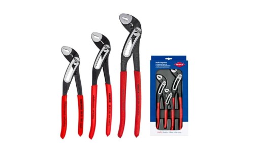 Zestaw szczypiec do rur Alligator 180-300mm 3szt w etui KNIPEX 00 20 09 V03