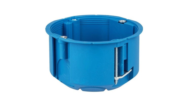 Puszka 60mm regips płytka niebieska PV60K 32017203 /szt./