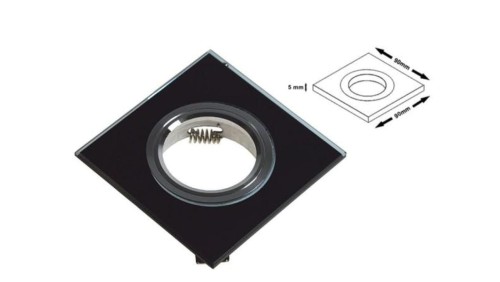 Oprawa sufitowa Kanzel Black