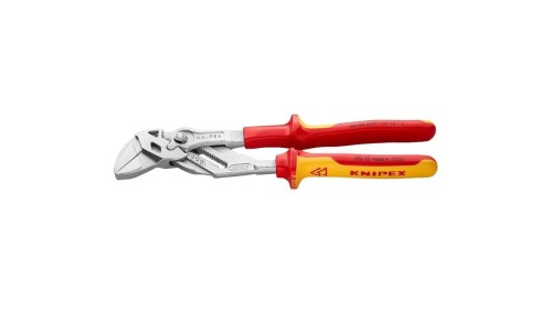 Szczypce nastawne uniwersalne 250mm chromowane izolowane VDE 1kV Klucz do śrub, nakrętek i armatury KNIPEX 86 06 250