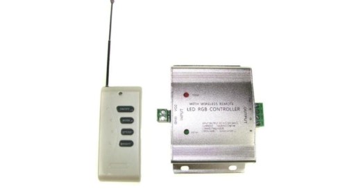 Kontroler LED RF 4 przyciski 30A