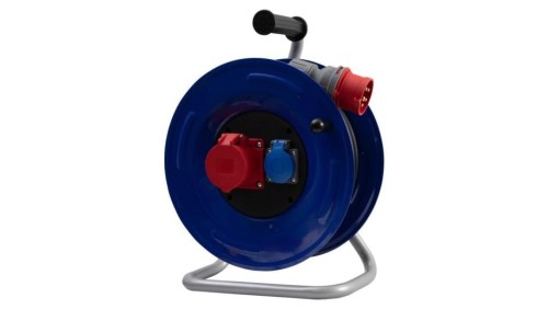 Przedłużacz siłowy na bębnie metalowym GRANDE-320 16/5, 230V, wt.16/5 OW 5x2,5 /15m/