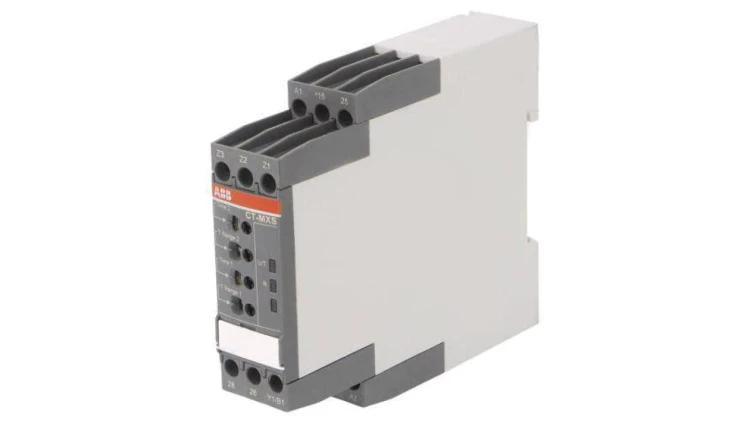 Przekaźnik czasowy 0,05s÷300h DPDT 24÷240VAC 24÷48VDC IP20 1SVR730030R3300