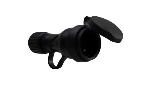 Gniazdo gumowe z uchem 16A 230V IP44