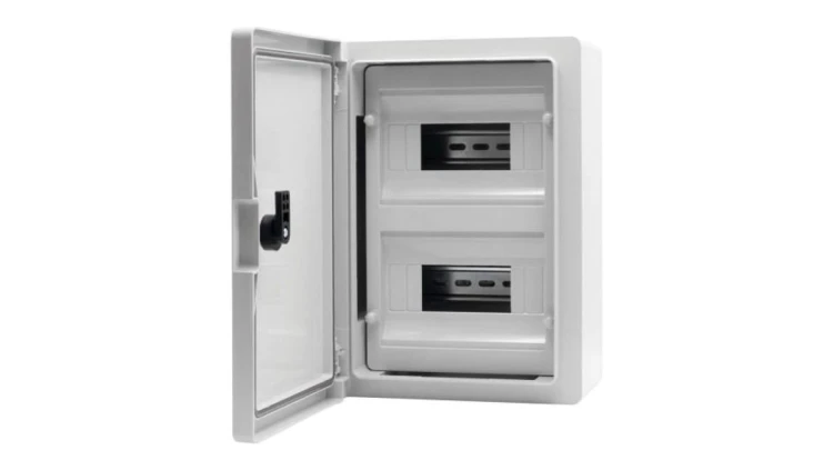 Szafa z tworzywa M 300x400x170 mm IP65 2 rzędy 24 moduły