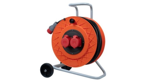 Przedłużacz na bębnie plastikowym GOLIA-420 NK 2x32A 5p, OPD 5x4 /50m/