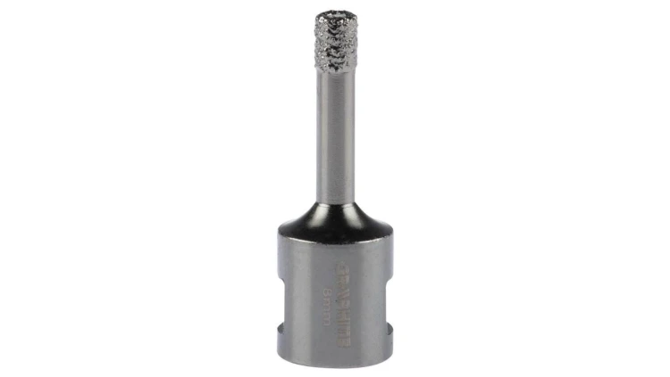 Otwornica Diamentowa Koronka 8mm z gwintem M14 do gresu, kamienia, płytek, ceramiki itp. GRAPHITE 55H301