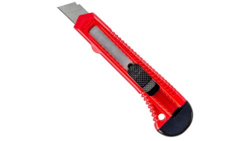 Nóż z ostrzem łamanym ostrze wymienne 18mm