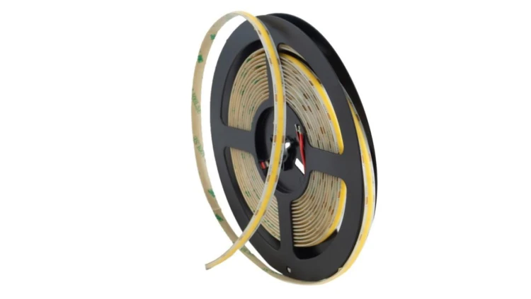 Taśma LED COB 12V 480 9W/m 3000K 990lm/m IP67/5m