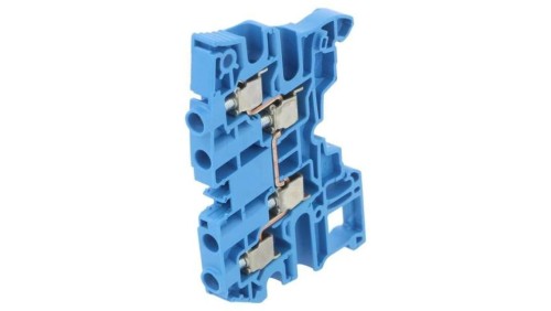 Zacisk rozgałęźny szynowy SNK 0,2÷6mm2 drogi 1 zaciski 4 niebieski 1SNK506022R0000 (ZS6-4S-BL)
