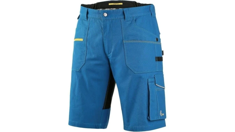 SPODNIE DO PASA KRÓTKIE CXS STRETCH NIEBIESKO-CZARNE ROZM 54