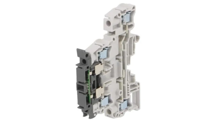 Złącze szyna SNK 0.2÷6mm2 Rozstaw 2 Zaciski 4 Szer 8mm TS35 1SNK508423R0000 (ZS4-D2-SF1-R1)