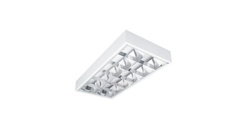 Oprawa nasufitowa rastrowa NOTUS 4LED 218 NT pod 2 świetlówki LED 615mm 22674