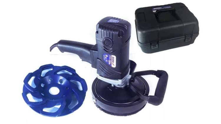 Frezarko-szlifierka do betonu 1,5 kw z tarczą diamentową