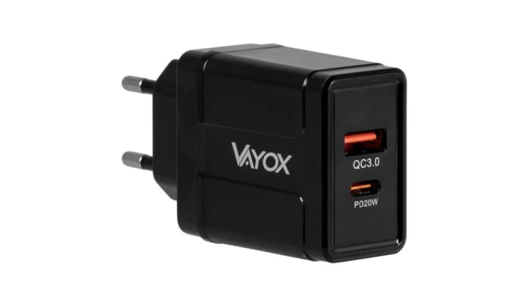 Ładowarka sieciowa USB Quick Charge USB + PD 38W premium line VA0007 Vayox