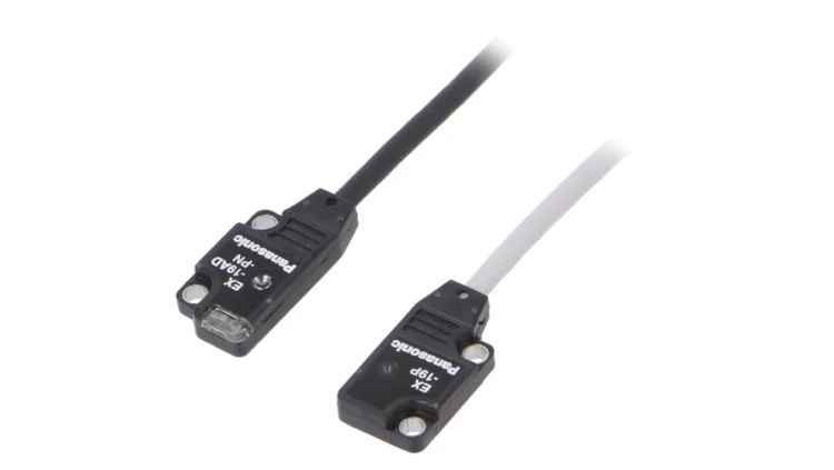 Czujnik fotoelektryczny zasięg 0 - 1000mm PNP LIGHT-ON 50mA EX-19A-PN