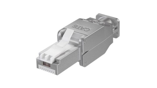 Wtyk beznarzędziowy RJ45 STP Cat6 samozaciskowy
