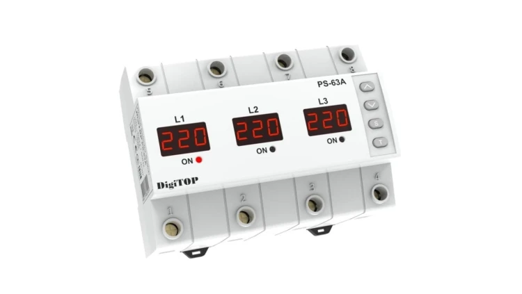 Przełącznik faz DigiTOP PS-63A