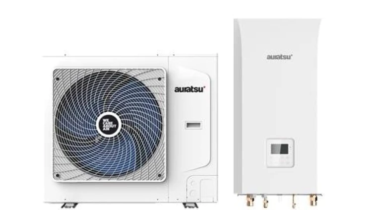 Pompa ciepła split 10KW 1-faz AURATSU komplet AHA-10RA1 + AHM-100RA3 R32