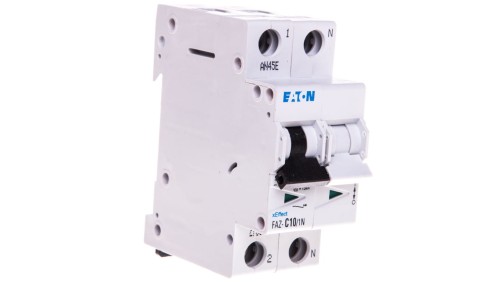 Wyłącznik nadprądowy 1+N C 10A 15kA AC FAZ C10/1N 278670