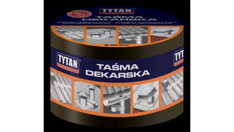 Taśma uszczelniająca dekarska 15cm*10mb antracyt / c. brąz