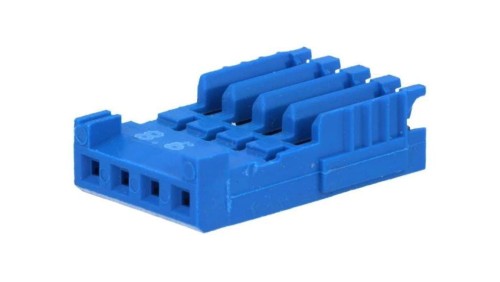 Wtyk przewód-płytka żeńskie HE14 2,54mm 4-pin IDC na przewód 281786-4