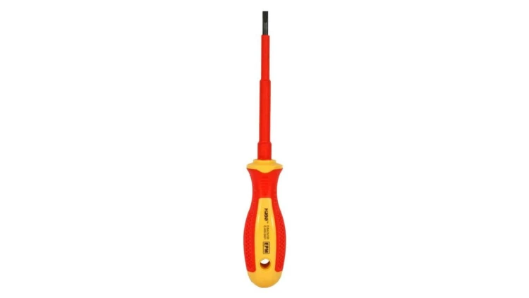 WKRĘTAK IZOLOWANY PŁASKI 1000V 0.5X3.0X75MM