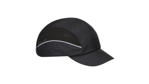 Czapka z daszkiem wzmacniana air tech czarna