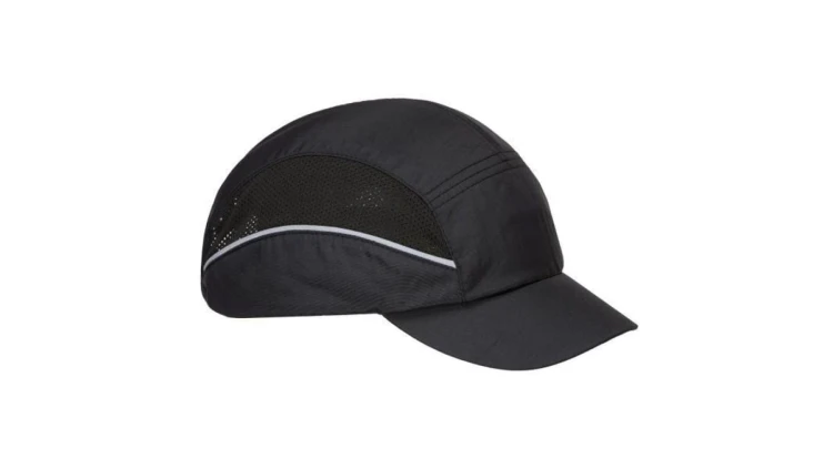 Czapka z daszkiem wzmacniana air tech czarna