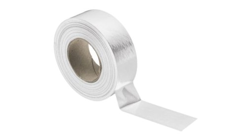 Taśma tkaninowa kolor Biały x 50mm, 50m x 0.17mm RS PRO