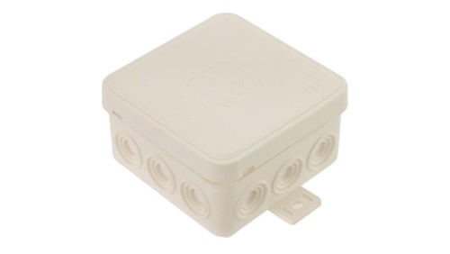 Puszka instalacyjna natynkowa typu KLIK 85x85x41mm hermetyczna IP54 biała ViPlast