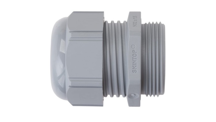 Dławnica kablowa poliamidowa M32 IP68 SKINTOP ST-M 32x1,5 ciemnoszara 53111040