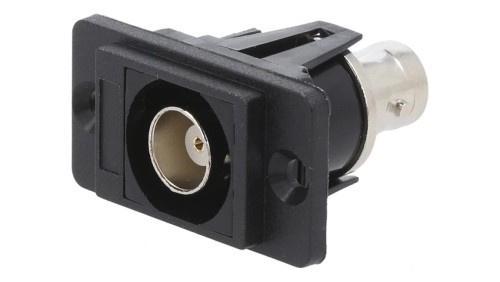 Łącznik BNC gniazdo z obu stron 50 srebrny DUALSLIM 29mm CP30737