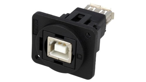 Łącznik USB A - USB B 2.0 FT plastik CP30207NX