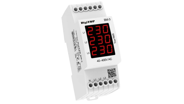 Woltomierz trójfazowy DigiTOP BM-3